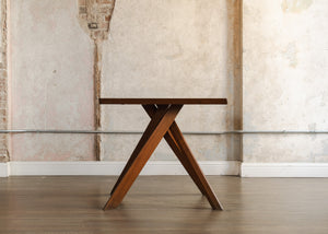 Early Pierre Chapo Elm Side Table