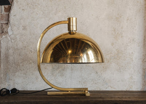 Large Italian Brass Table Lamp by Albini, Helg, and Piva (On Hold)