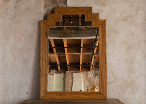 Art Deco Style Reeded Mirror