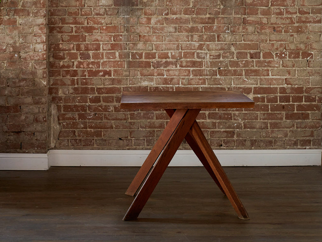 Early Pierre Chapo Elm Side Table
