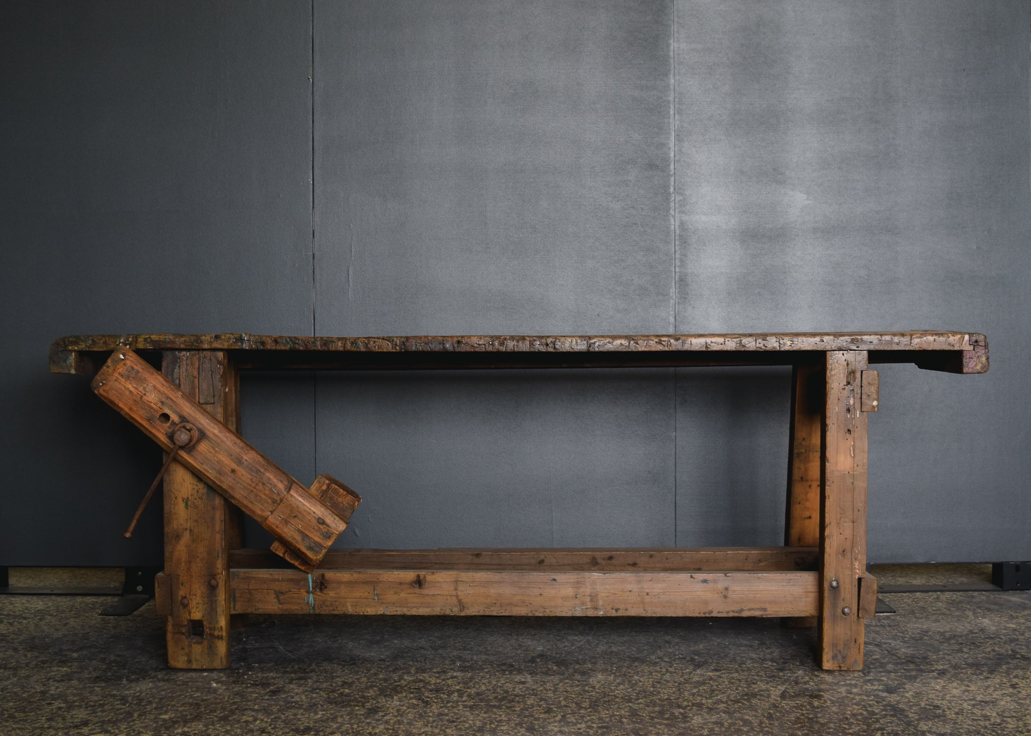 Rustic 19th c. French Console