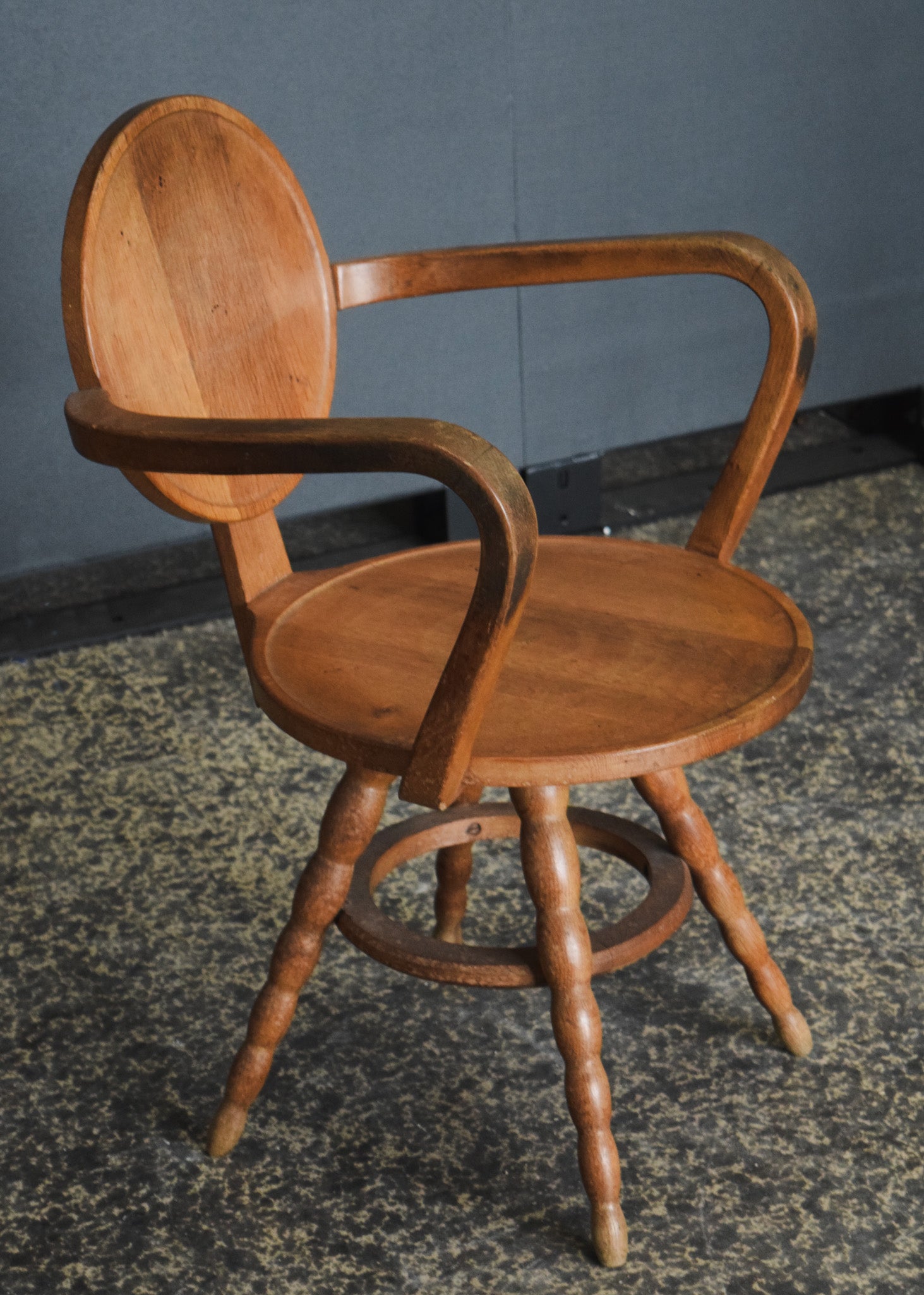 Rare Armchair by Victor Courtray