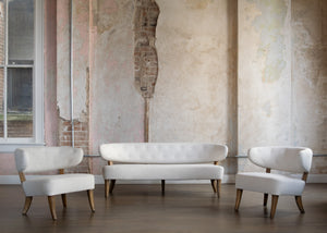 Rare Set of Otto Schulz Settee & Chairs