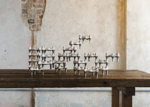 Set of Brutalist Candlesticks