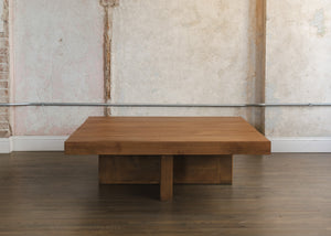 Vintage English Oak Coffee Table