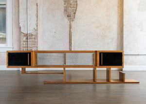 Vintage Perriand Style Wall Cabinet